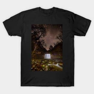 Sgwd yr Eira at night T-Shirt